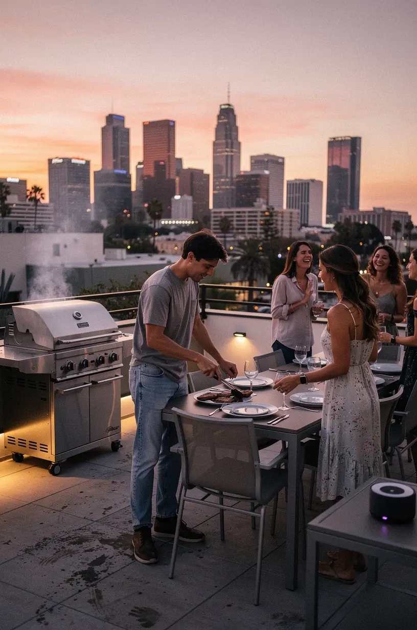 Smart security systems for enhancing home safety.